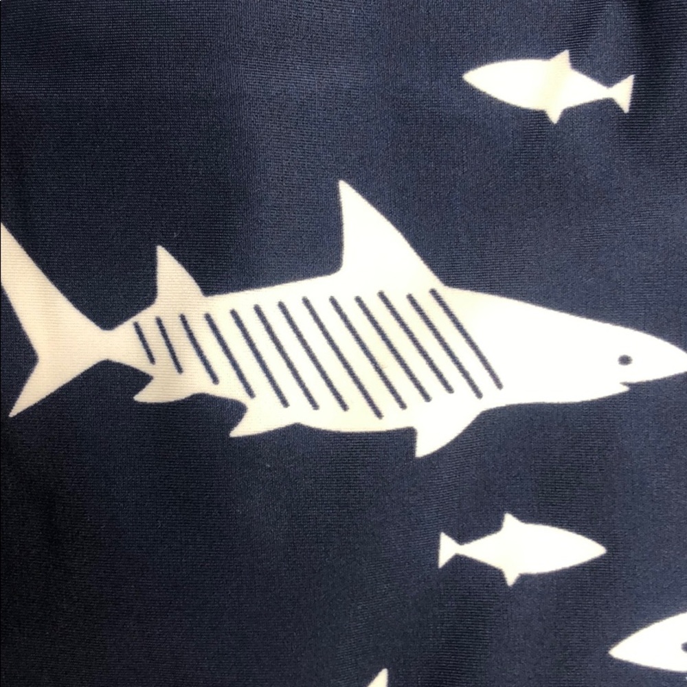 Tea Collection Printed Shortie Rash Guard 6 Mo - Picture 8 of 10